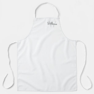 Personalised Monogram and Name Apron