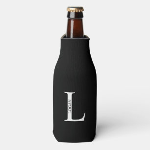 Personalised Monogram and Name Bottle Cooler