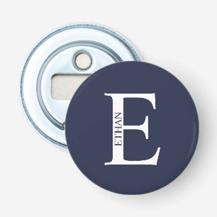Personalised Monogram and Name Bottle Opener