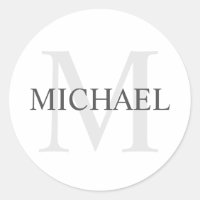 Personalised Monogram and Name