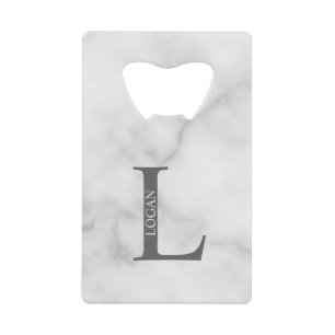 Personalised Monogram and Name Credit Card Bottle