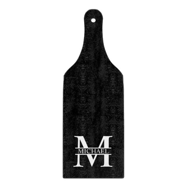 Personalised Monogram and Name Cutting Board (Front)