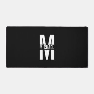 Personalised Monogram and Name Desk Mat
