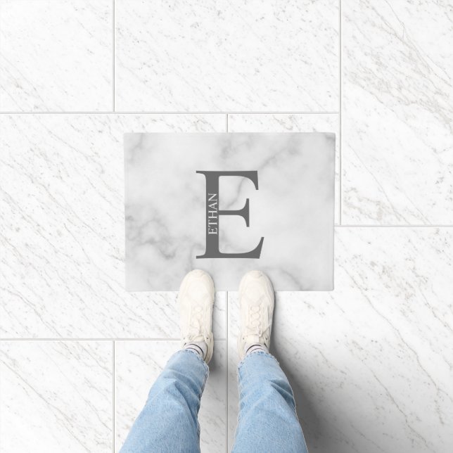 Personalised Monogram and Name Doormat (Indoor)