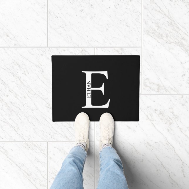 Personalised Monogram and Name Doormat (Indoor)