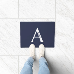 Personalised Monogram and Name Doormat