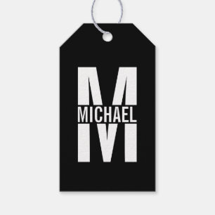 Personalised Monogram and Name Gift Tags