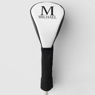 Personalised Monogram and Name Golf Head Cover