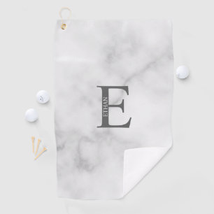 Personalised Monogram and Name Golf Towel