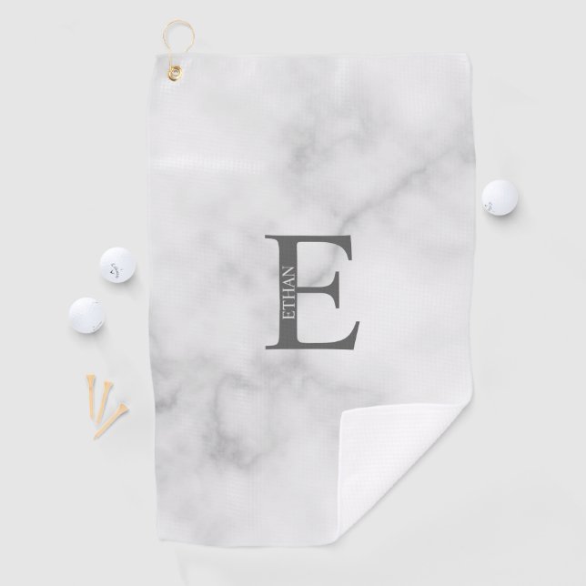 Personalised Monogram and Name Golf Towel (InSitu)