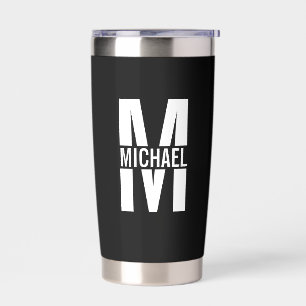 Personalised Monogram and Name Insulated Tumbler