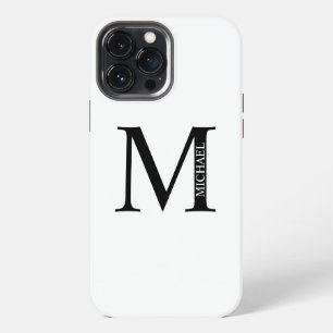 Personalised Monogram and Name iPhone 13 Pro Max Case