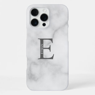 Personalised Monogram and Name iPhone 16 Pro Max Case