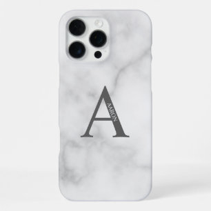 Personalised Monogram and Name iPhone 16 Pro Max Case