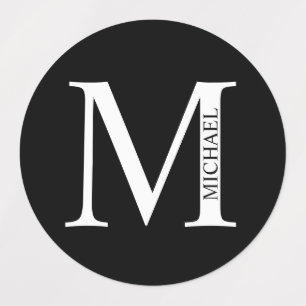 Personalised Monogram and Name Labels