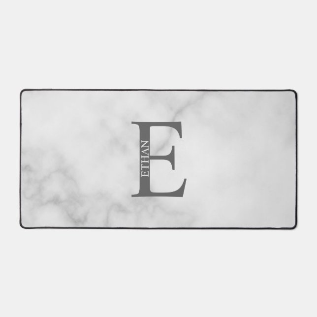 Personalised Monogram and Name Mouse Pad (Front)