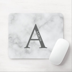 Personalised Monogram and Name Mouse Pad