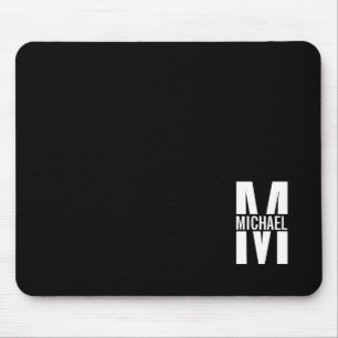 Personalised Monogram and Name Mouse Pad