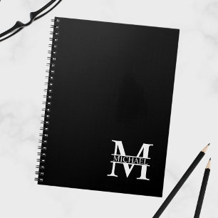 Personalised Monogram and Name Notebook