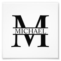 Personalised Monogram and Name