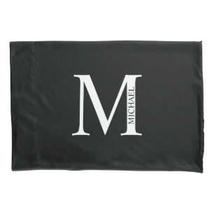 Personalised Monogram and Name Pillow Case