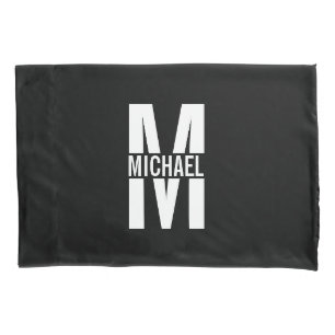 Personalised Monogram and Name Pillow Case