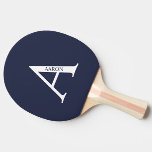 Personalised Monogram and Name Ping Pong Paddle