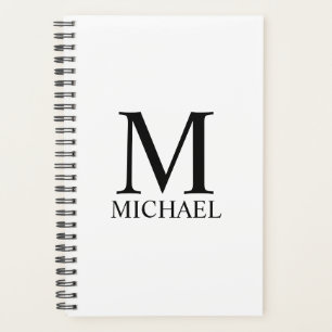 Personalised Monogram and Name Planner