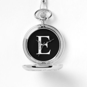 Personalised Monogram and Name Pocket Watch
