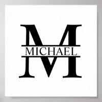 Personalised Monogram and Name
