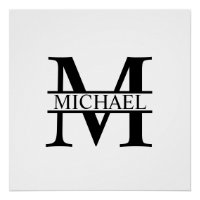 Personalised Monogram and Name