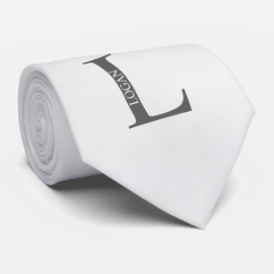 Personalised Monogram and Name Tie