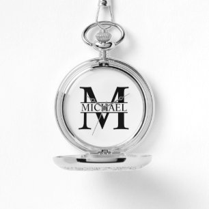 Personalised Monogram and Name Watch