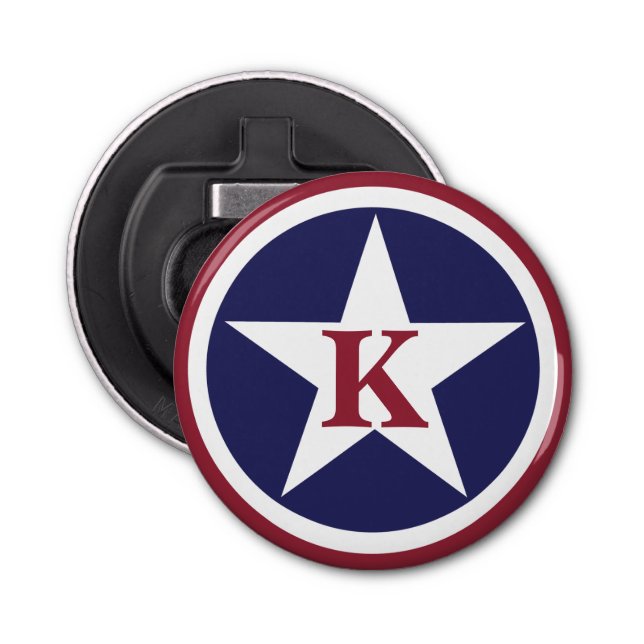 Personalised Monogram Bottle Opener (Front)