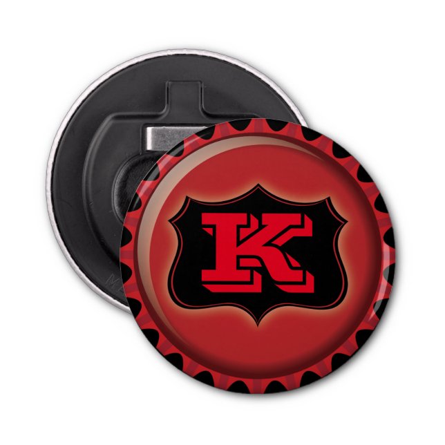 Personalised Monogram Bottle Opener (Front)