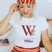 Personalised Monogram Christmas Name and Initial