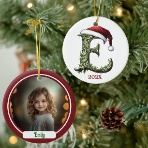 Personalised Monogram Christmas Ornament