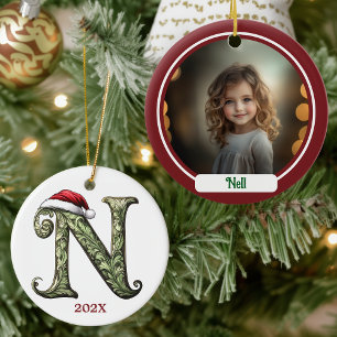 Personalised Monogram Christmas Ornament