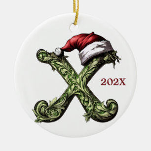  Personalised Monogram Christmas Ornament