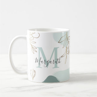 Personalised Monogram Dreams Work Quote Mug