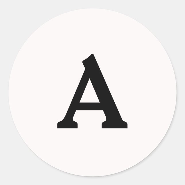 Personalised Monogram Envelope Seal (Front)