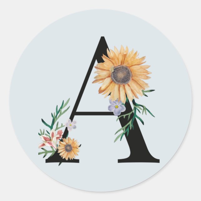 Personalised Monogram Envelope Seal (Front)