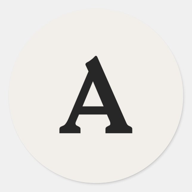 Personalised Monogram Envelope Seal (Front)