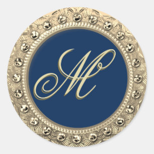 Personalised Monogram Gold Seal
