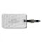 Personalised Monogram Golf Ball Luggage Tag