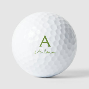 Personalised Monogram  Golf Balls