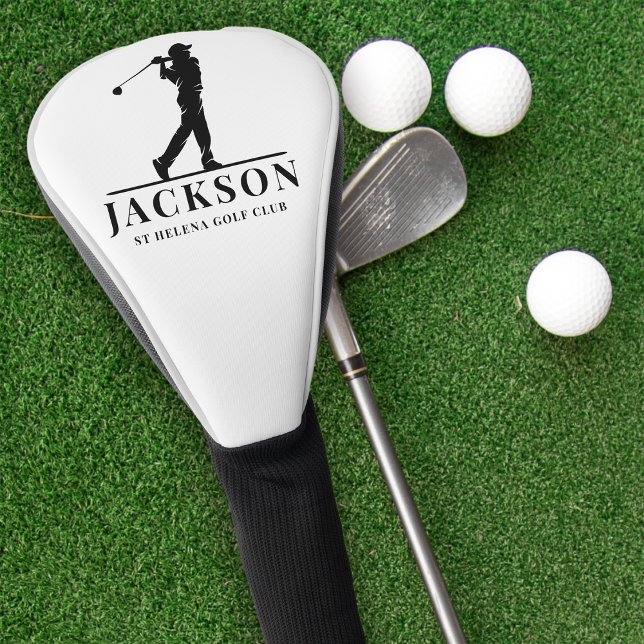 Personalised Monogram Golf Swing Head Cover (Creator Uploaded)