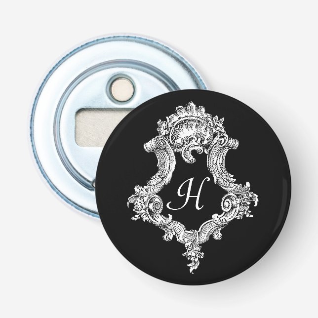 Personalised Monogram Initial Bottle Opener (Front)