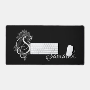 Personalised Monogram Initial Desk Mat