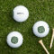 Personalised Monogram initials with Crossed Clubs